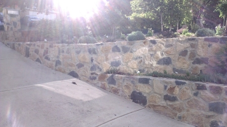 Mixed Canberra Yellow Stone and Blue Granite